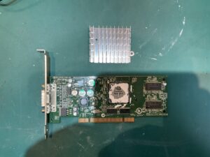 取り外したグラフィックボード
